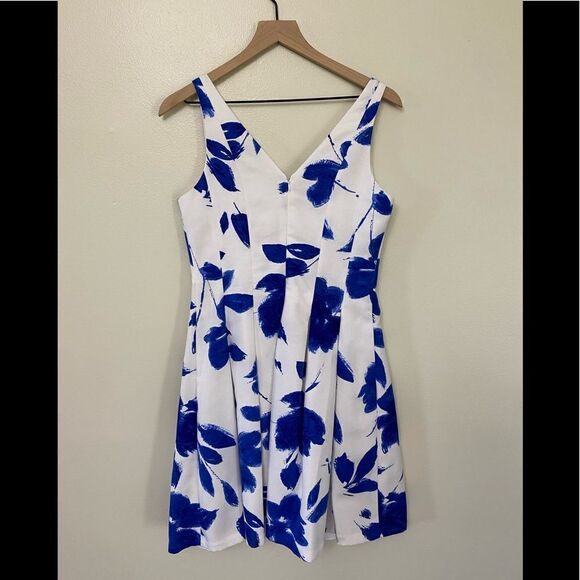 Lauren Ralph Lauren Faille Fit & Flare Dress - Picture 5 of 10